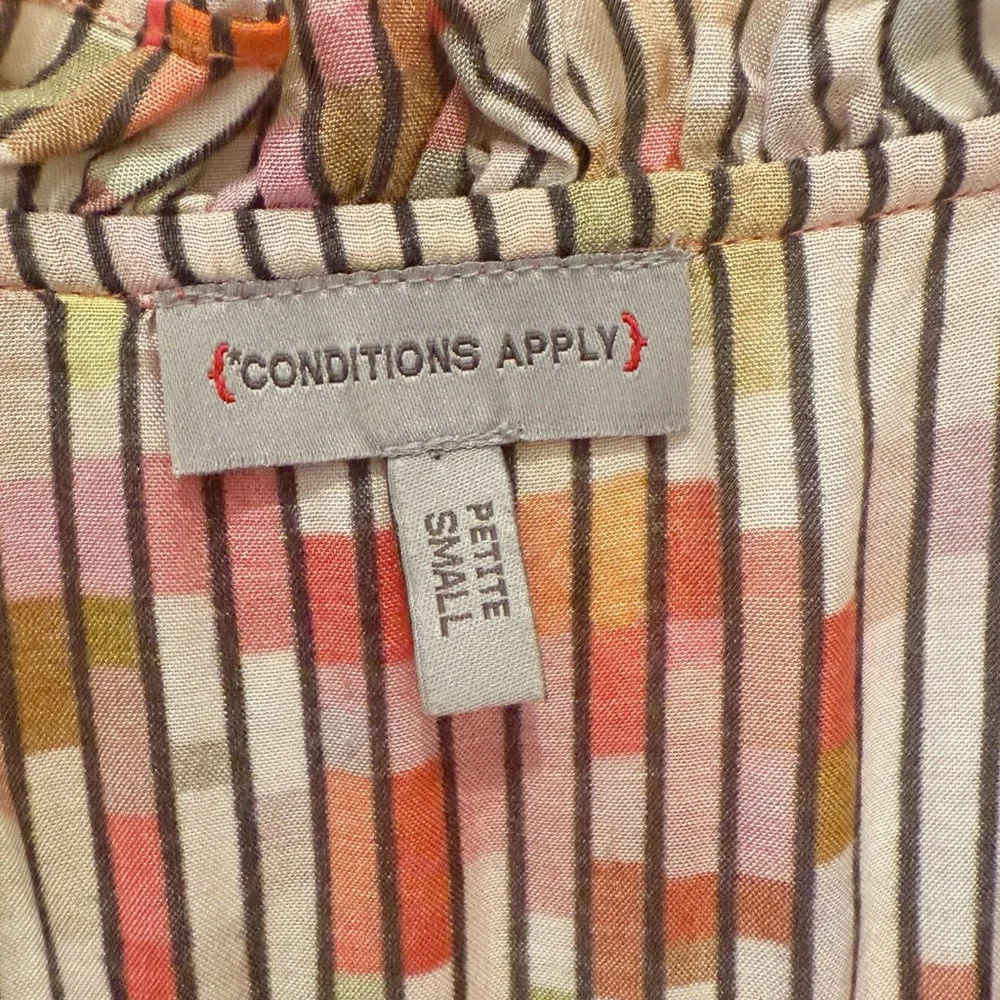 ANTHROPOLOGIE CONDITIONS APPLY Etienne Peasant Top - Picture 4 of 10